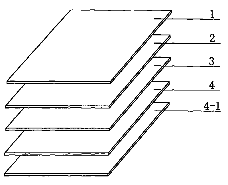 Self-adhesion cork floor board