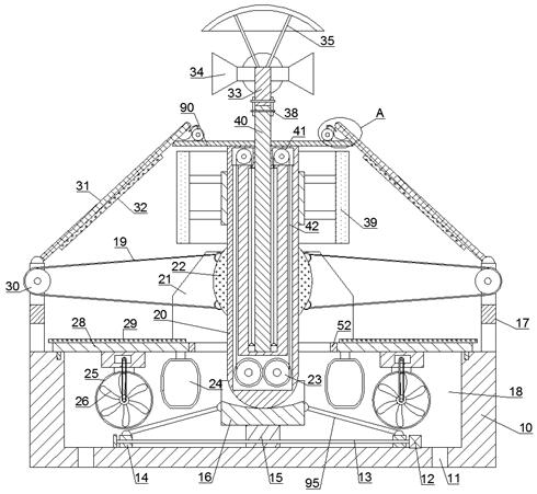 A self-generating communication and broadcasting station that is convenient to install