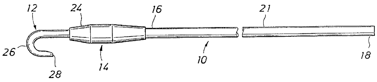 Plastic stay assembly for use with MRI and X-ray imaging systems