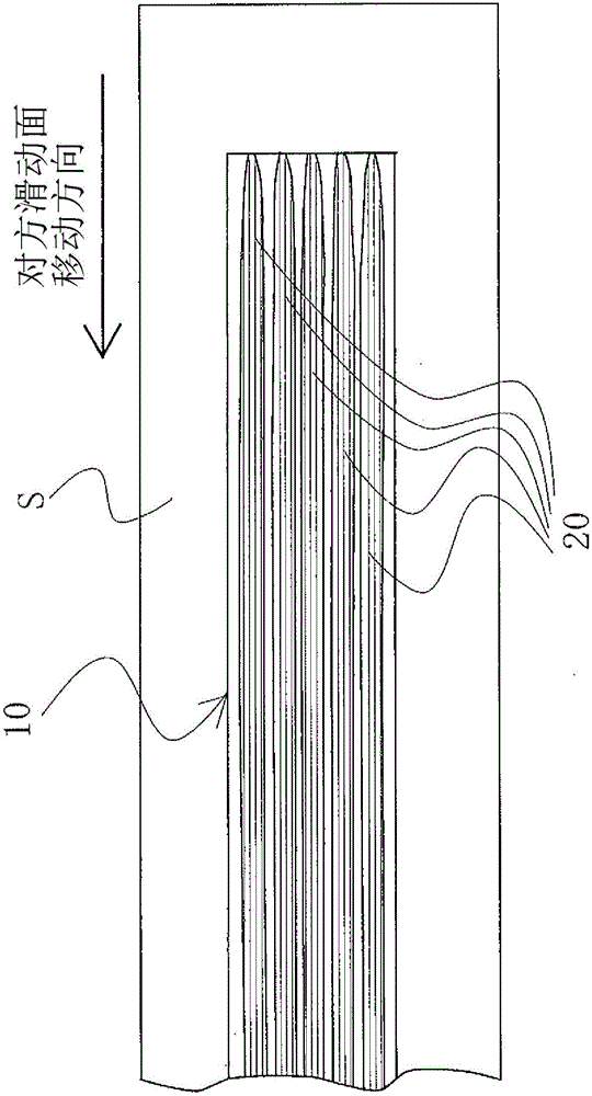 Slide part