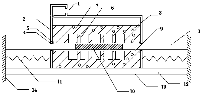 A nonlinear hybrid rotary energy dissipation damper