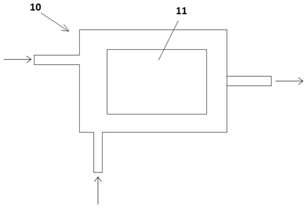 On-line antimony reduction detection device and method