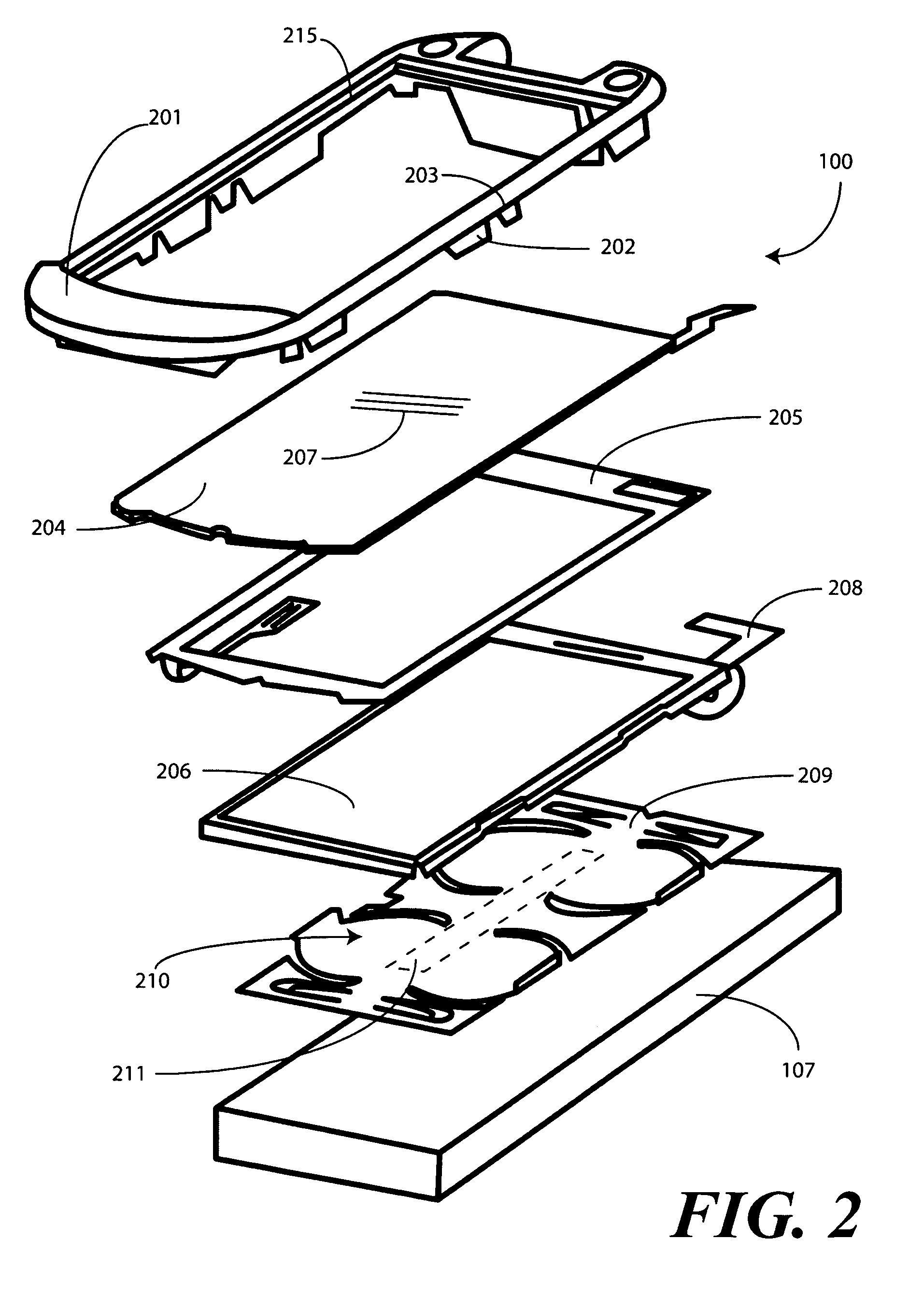 Electronic device with localized haptic response