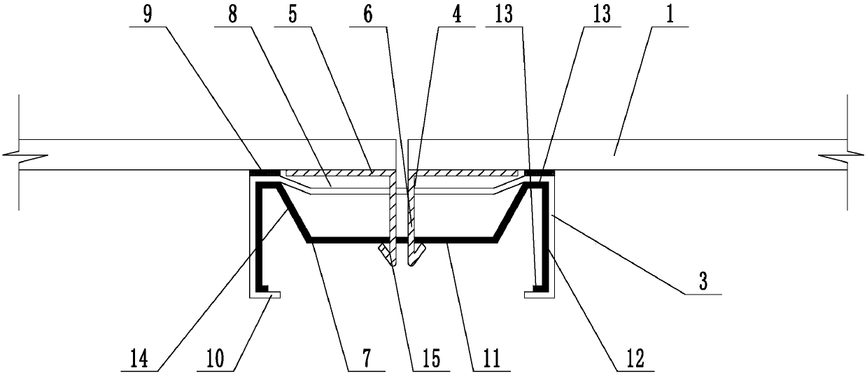 Wall decoration board mounting structure