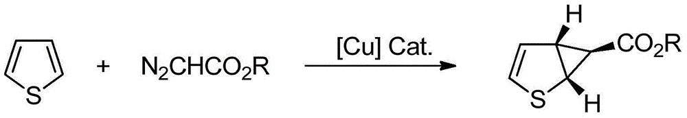 The method for synthesizing 2-thiabicyclo[3.1.0]-3-hexene-6-carboxylate