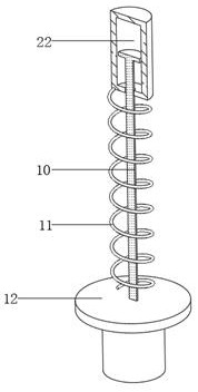 Glass curtain wall hoisting device for buildings