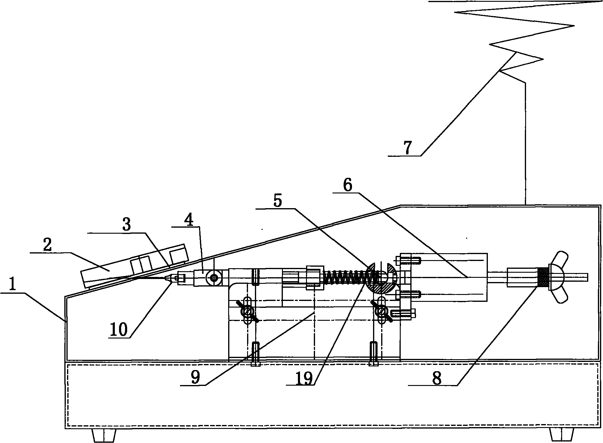 Full-automatic continuous injector for chickens