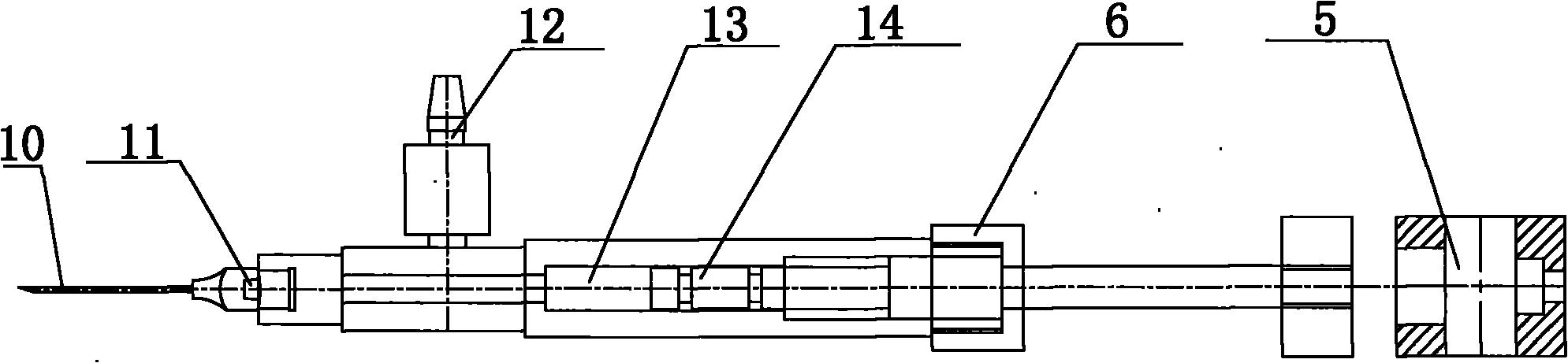 Full-automatic continuous injector for chickens