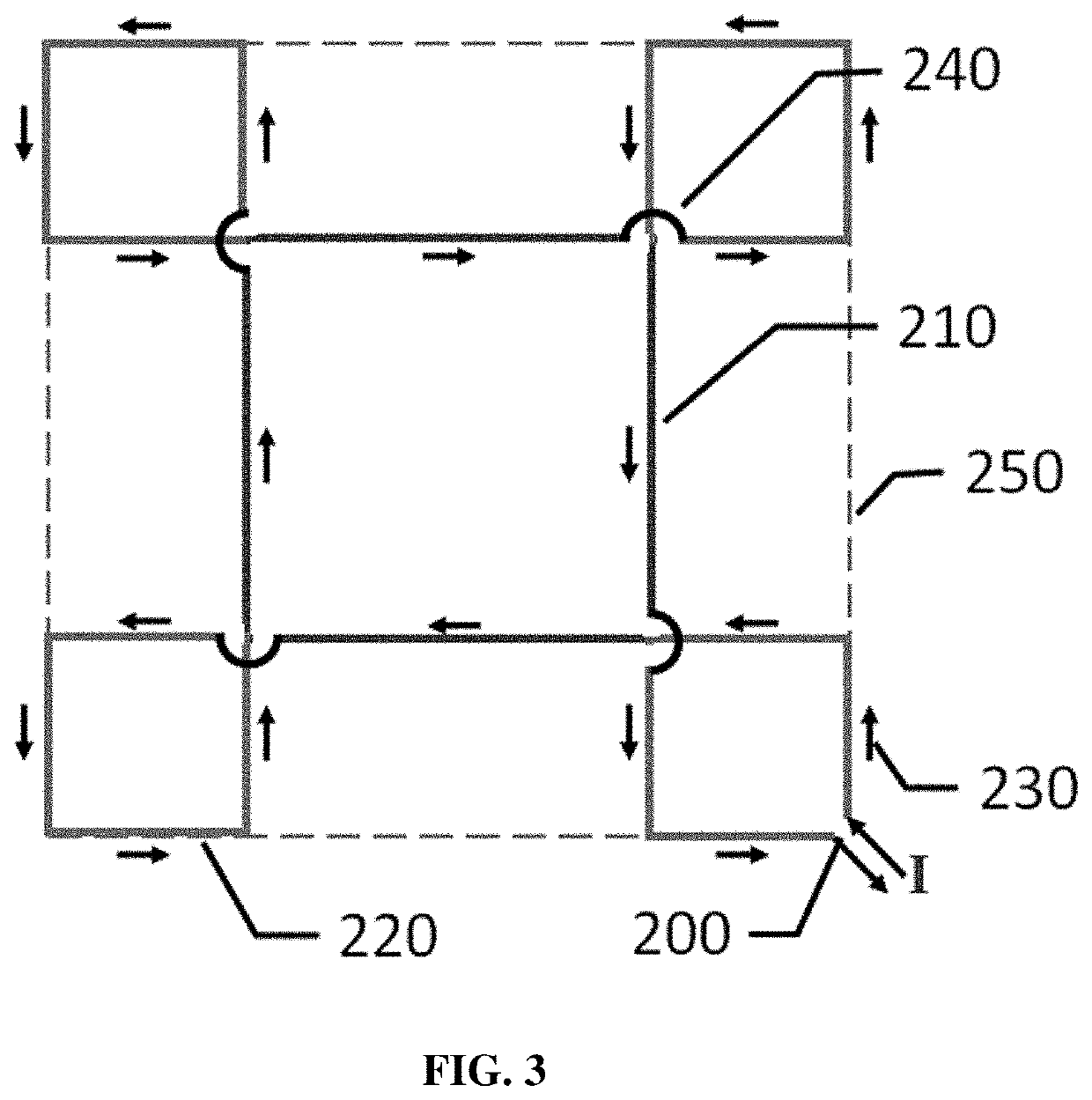 Alternative near-field gradient probe for the suppression of radio frequency interference