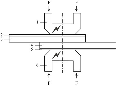 Method for prolonging service life of resistance spot welding electrode of galvanized thin steel plate