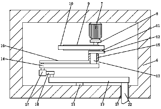 Water surface debris fishing device for aquiculture