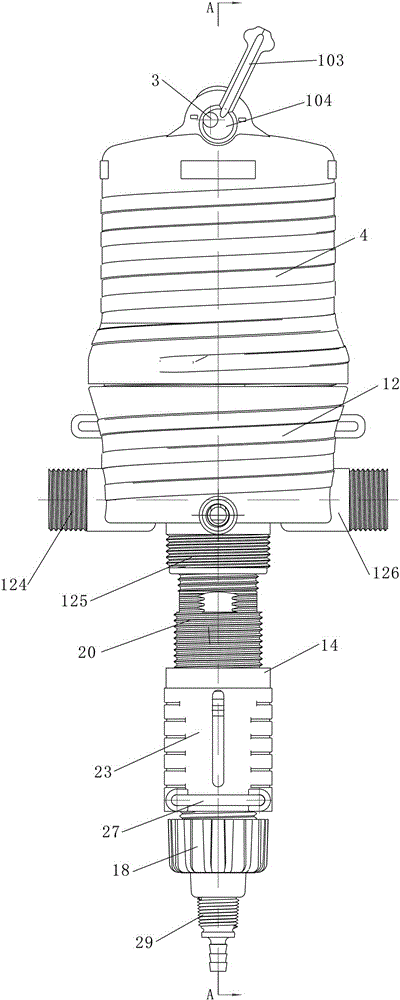 Water power proportioning pump