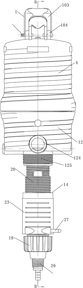 Water power proportioning pump