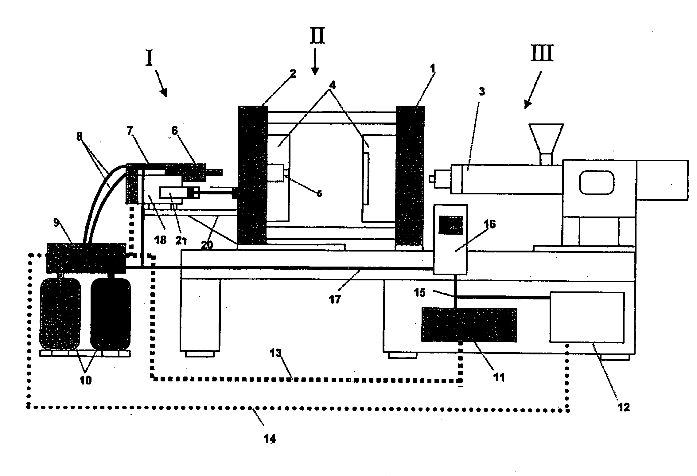 Integrated system for producing composites