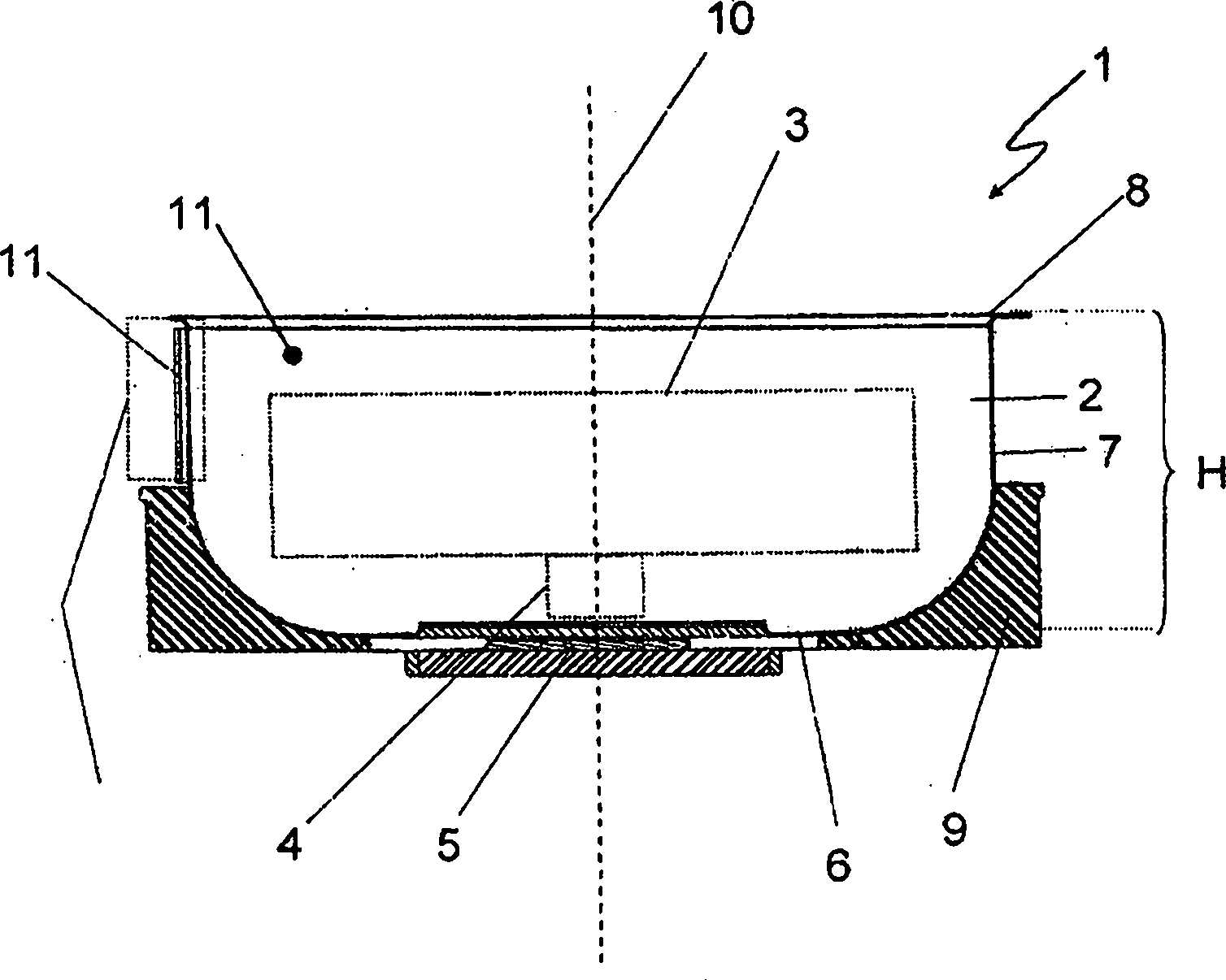 Low-noise rotor chamber for a centrifuge