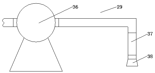 Accessory paint spraying anti-corrosion device and paint spraying method