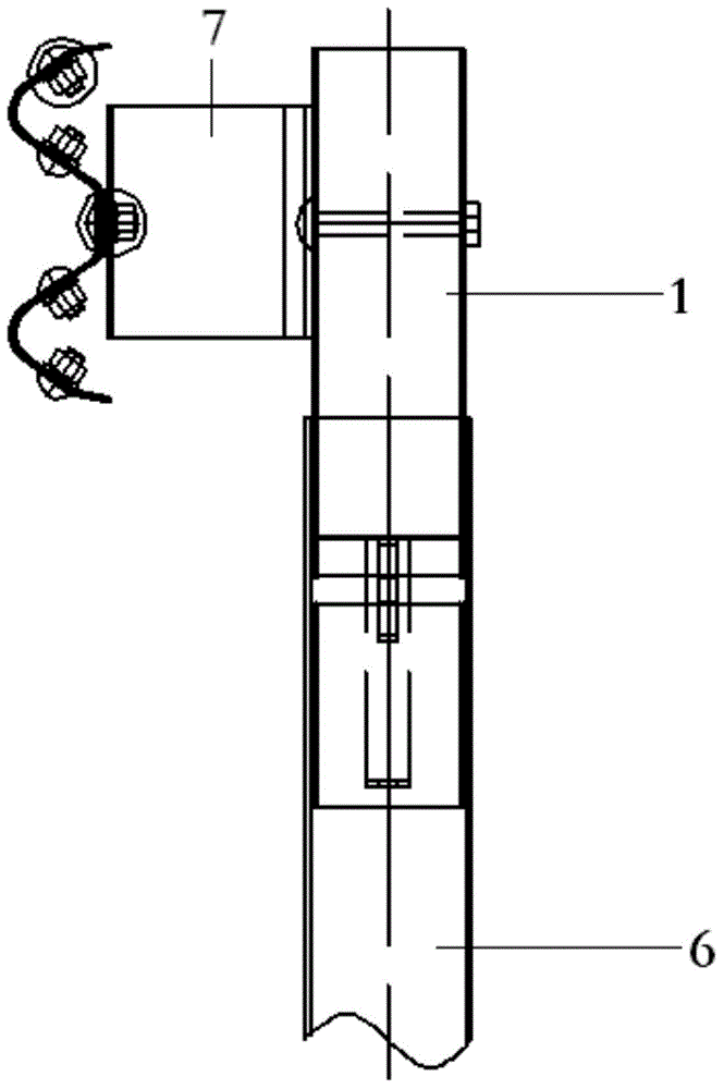 Guardrail height increasing device and method