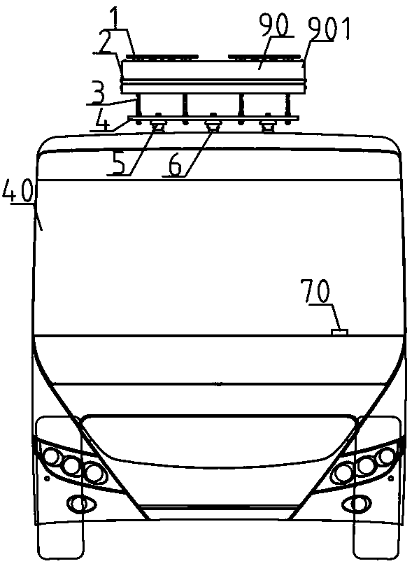 Vehicle charging system, vehicle charging station and rechargeable car