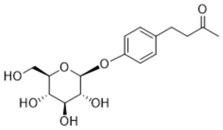 A kind of detection method of raspberry glycoside in cigarette paper