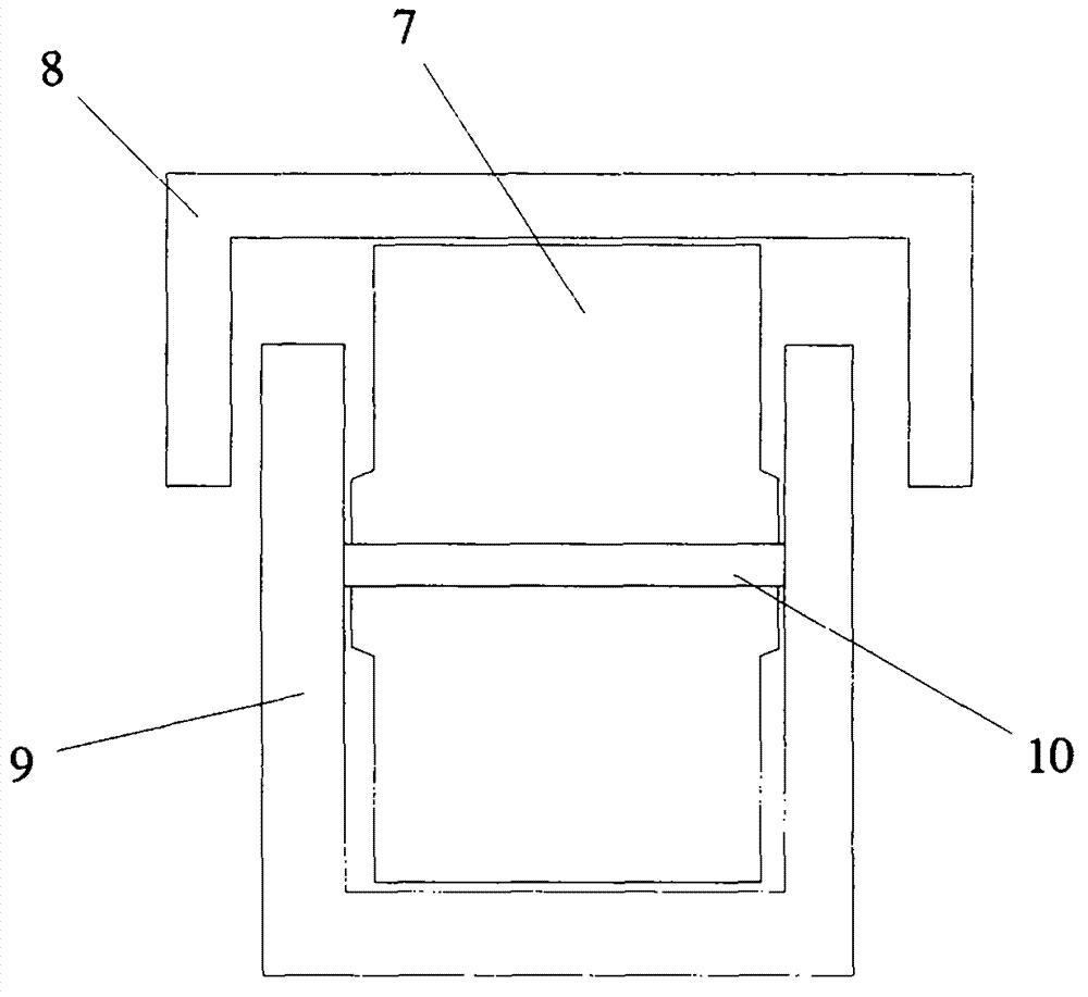 Horizontal soilless culture system driven by handle to rise and fall