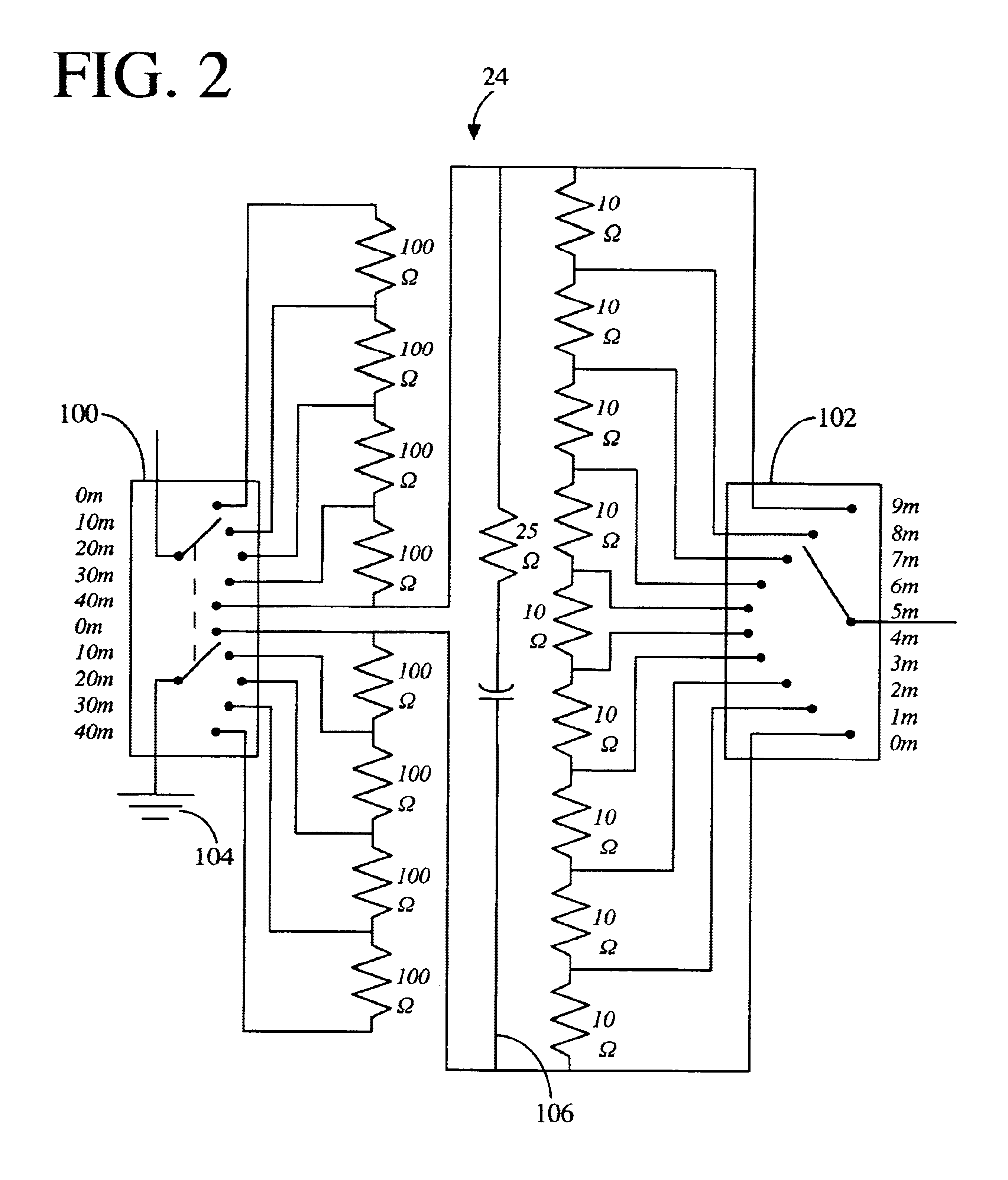 Variable cable length compensator for video imaging systems