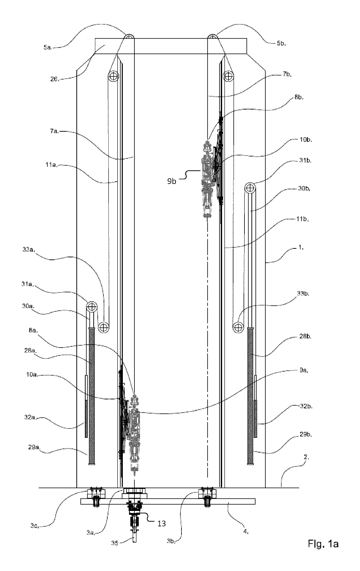 Offshore drilling rig and a method of operating the same