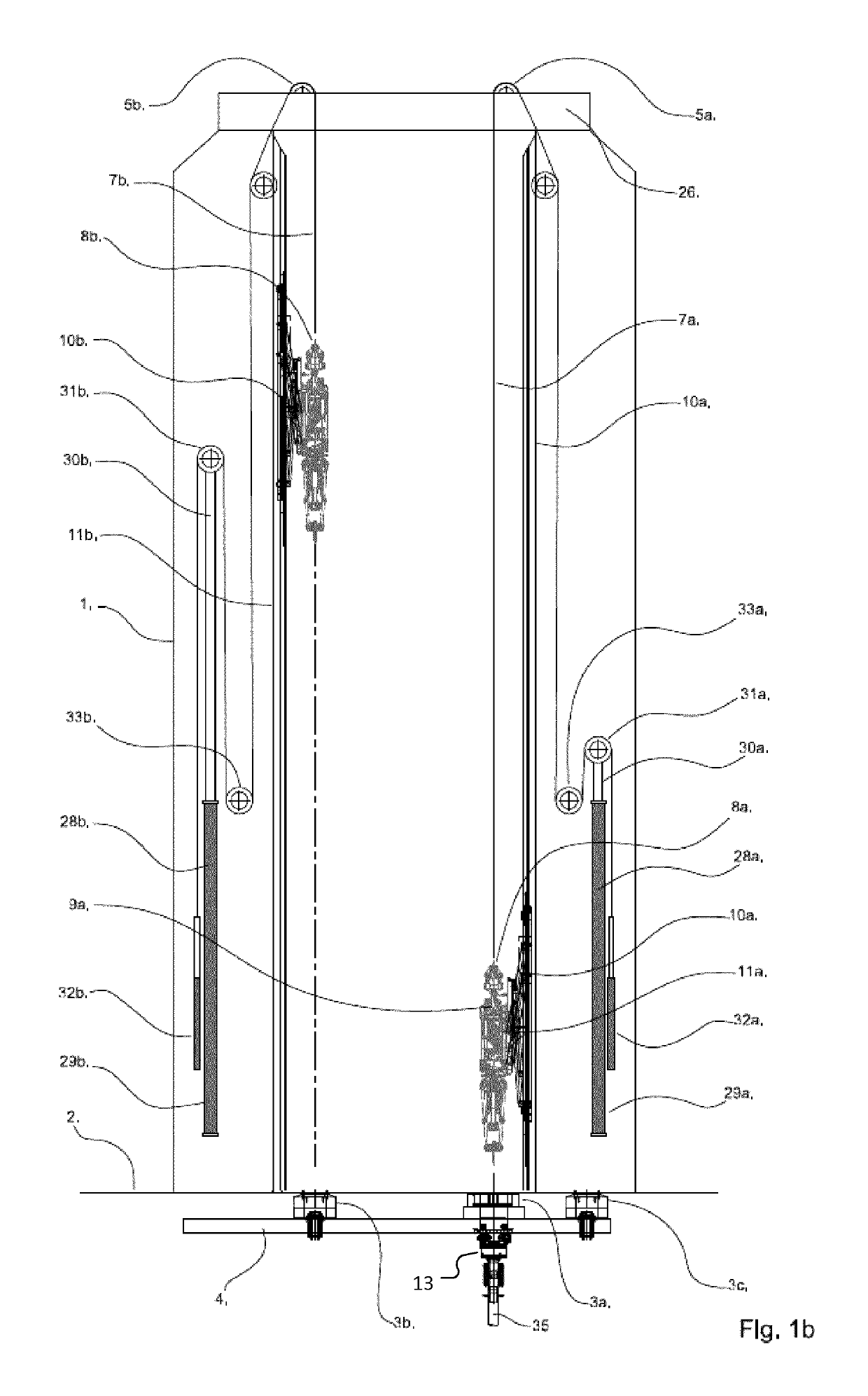 Offshore drilling rig and a method of operating the same