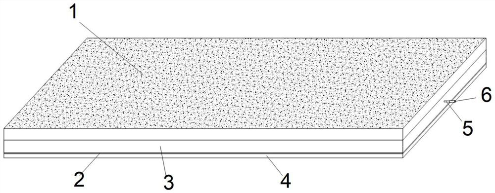 Novel heating type carpet and manufacturing process thereof