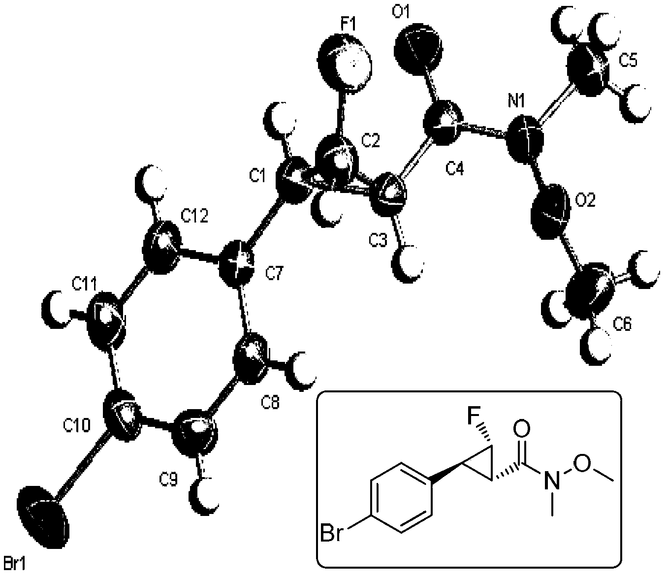 Cyclopropane derivatives, and preparation method and application thereof