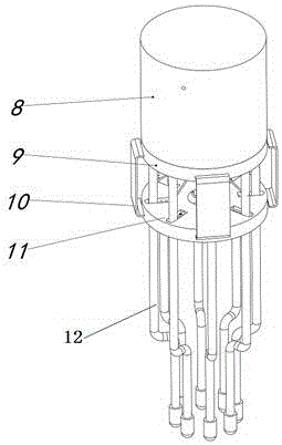 Grabbing and lifting adaptation robot arm