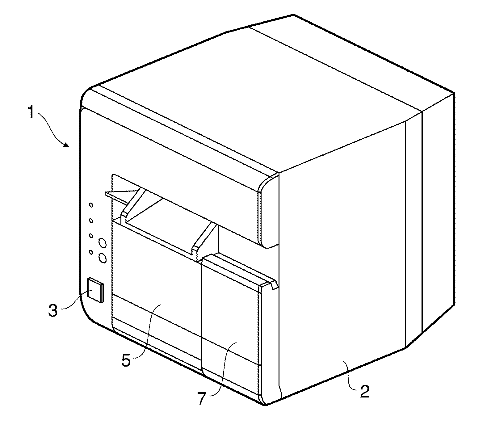 Fluid storage container