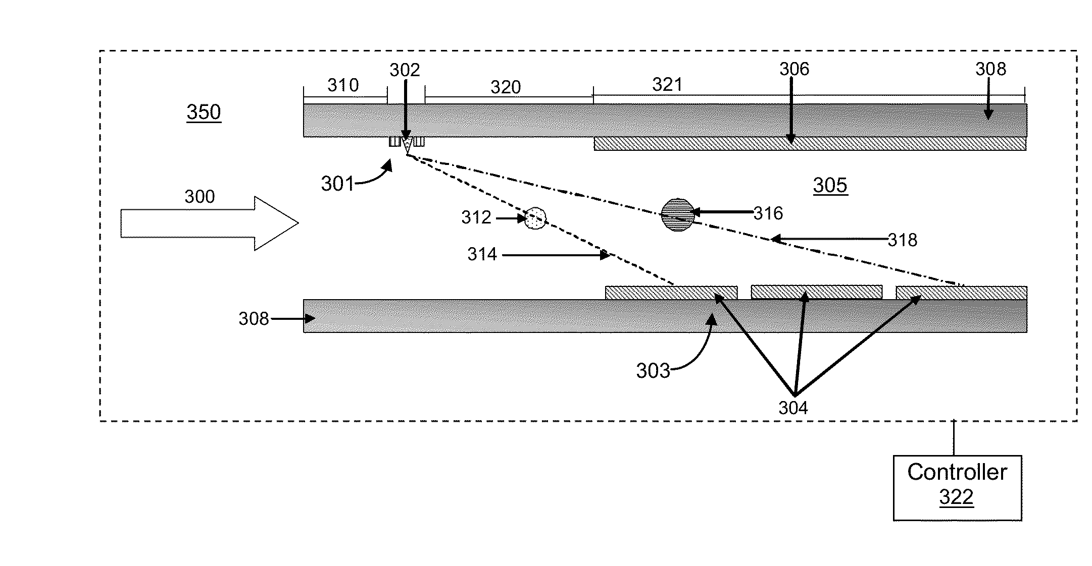 Integrated ion mobility spectrometer