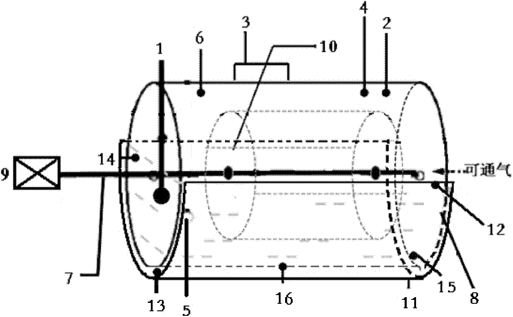 Method and device for preparing bacterial cellulose composite material quickly on large scale