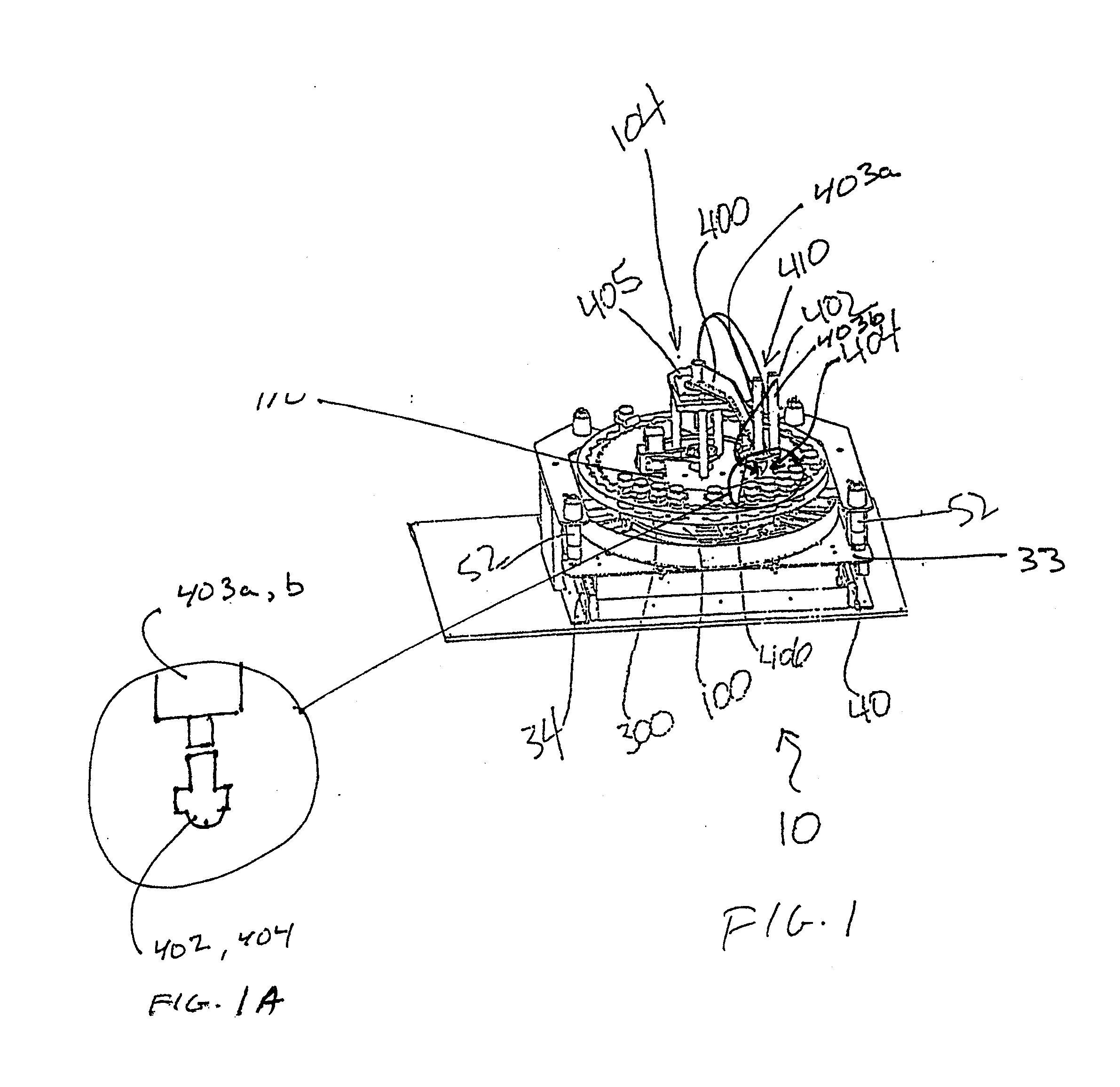 Automated molecular pathology apparatus having fixed slide platforms