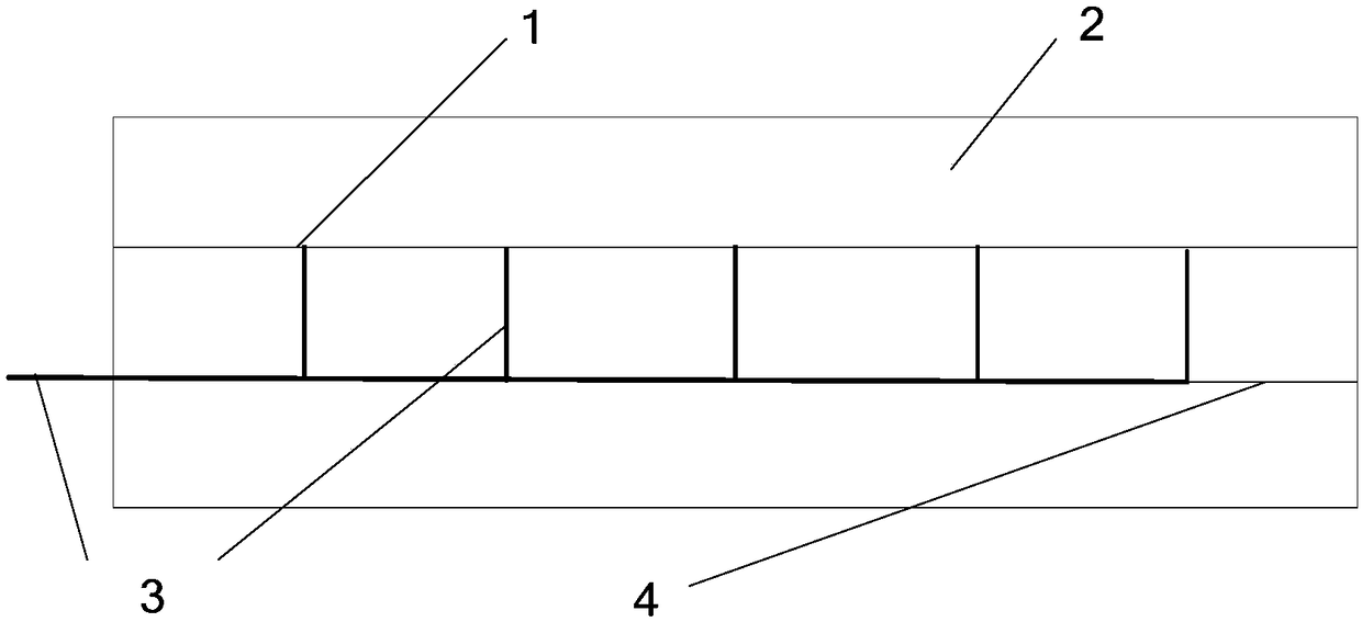 Method for measuring pressure of installation interface of cable central connector based on piezoresistive film