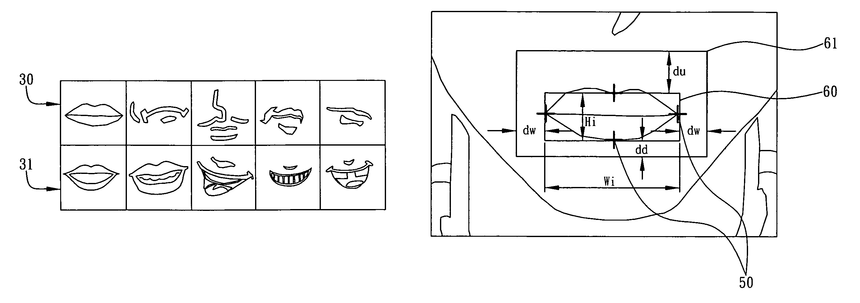 Method for detecting facial expression and repairing smile face of portrait photo