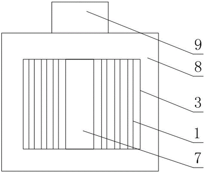 Test chamber capable of simulating mechanical properties of test pieces in high-temperature states and system with test chamber