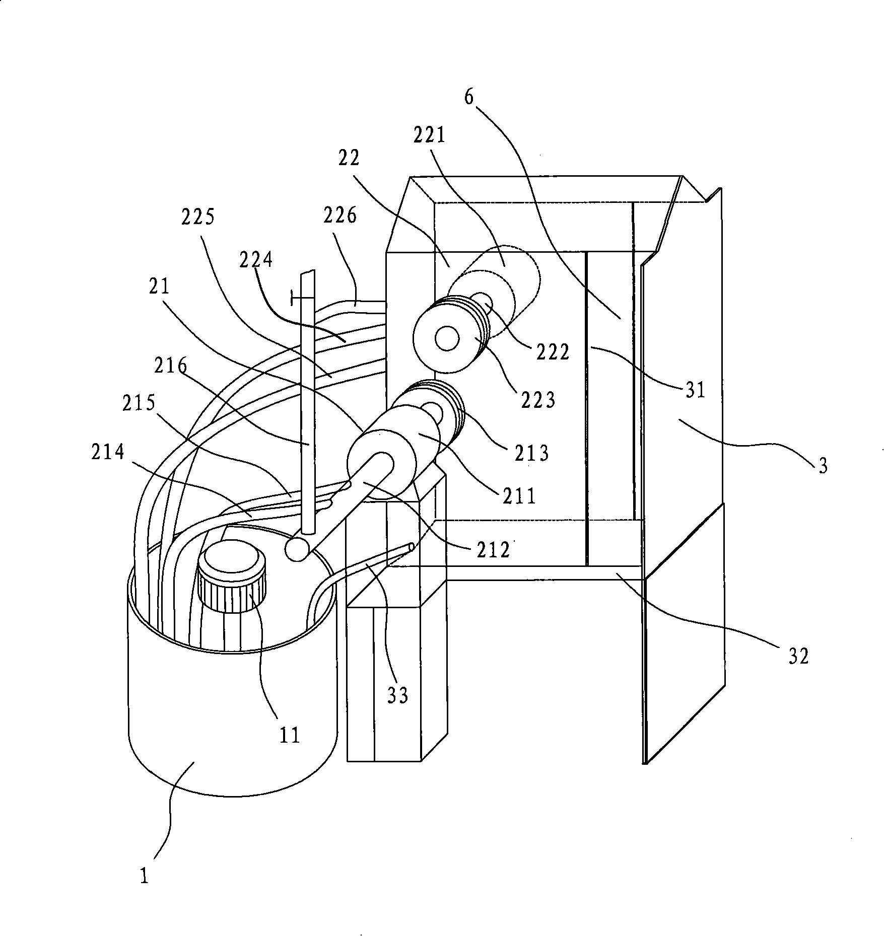 Glazing method and special equipment therefor