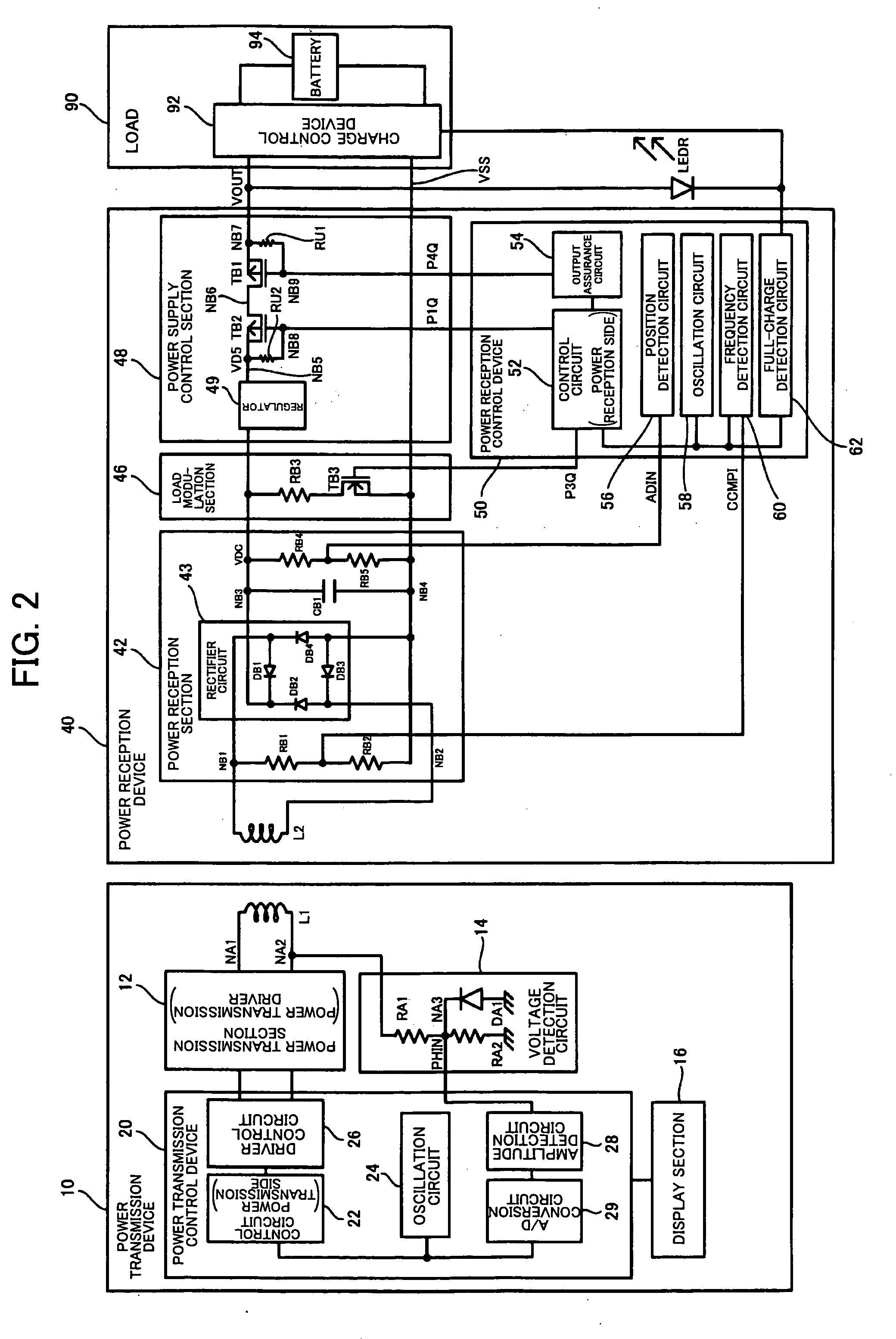 Power transmission control device, power transmission device, electronic instrument, and non-contact power transmission system