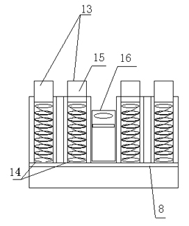 Automatic recognition charging plug mechanism of electric automobile