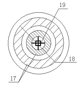 Automatic recognition charging plug mechanism of electric automobile