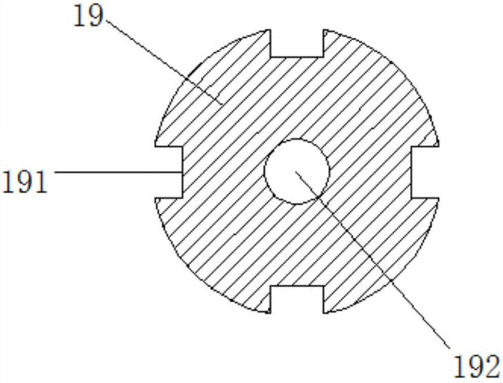 Incomplete gear-rack-meshing type wall surface painting device for building interior decoration