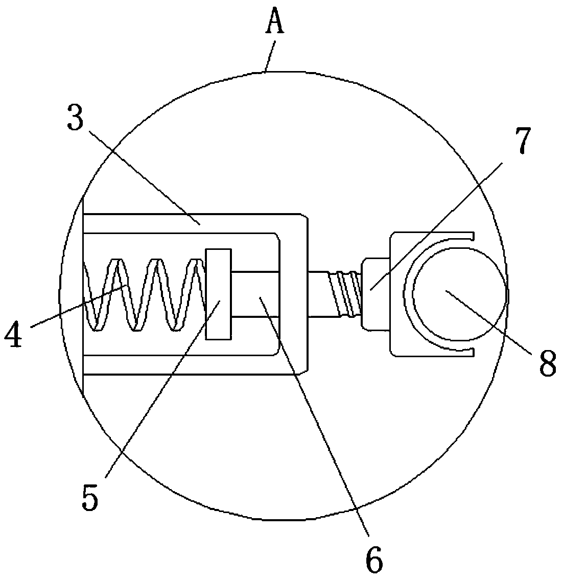 Elastic oil sucker rod centralizer for oil fields