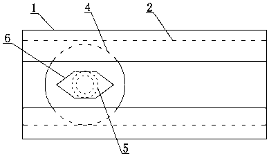 A Refrigerator Guide Rail That Can Avoid Entangling Foreign Objects