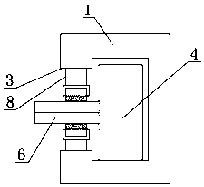 A Refrigerator Guide Rail That Can Avoid Entangling Foreign Objects