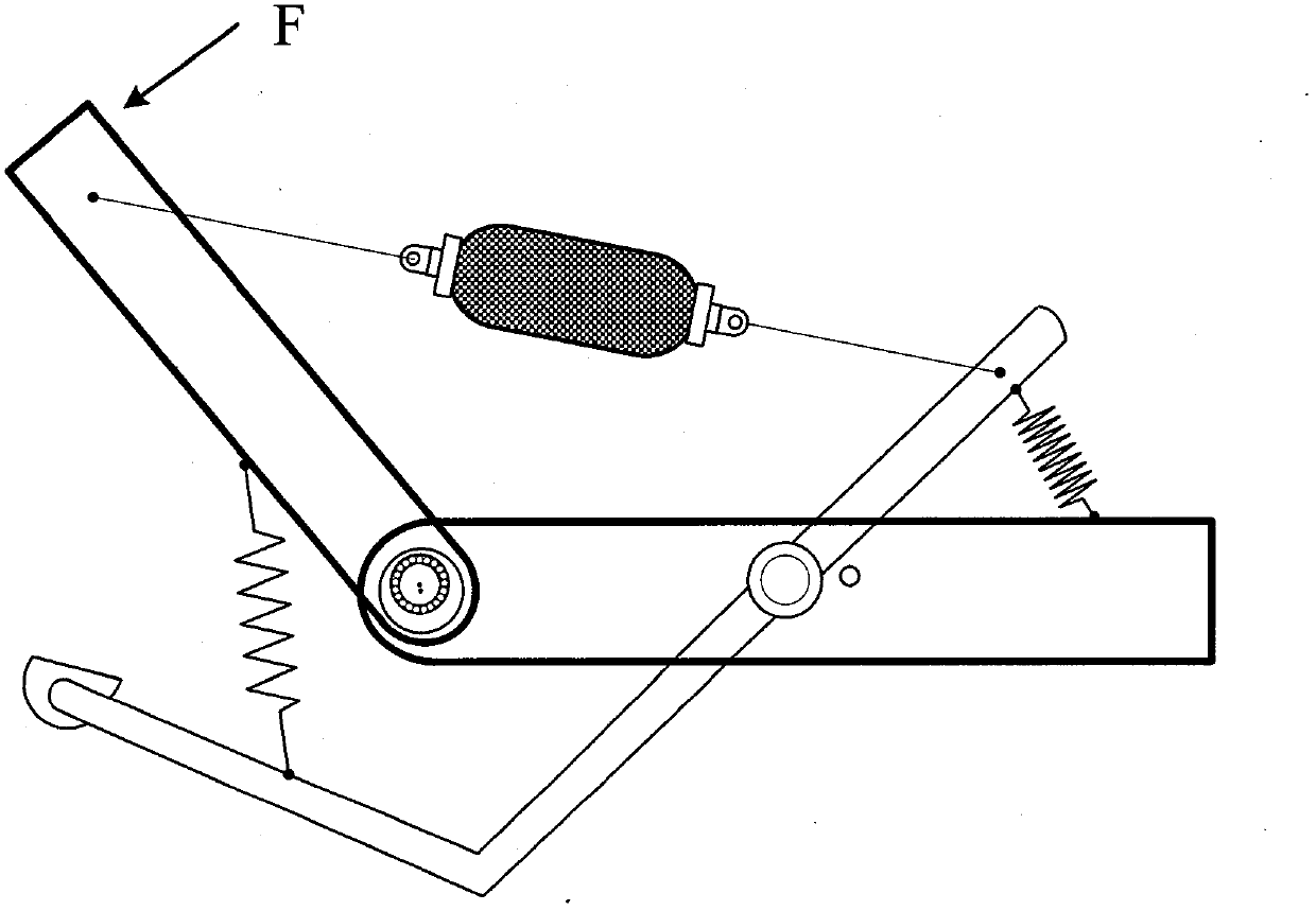 Pneumatic muscle flexible elbow joint device with buffer spring and flexible shaft sleeves