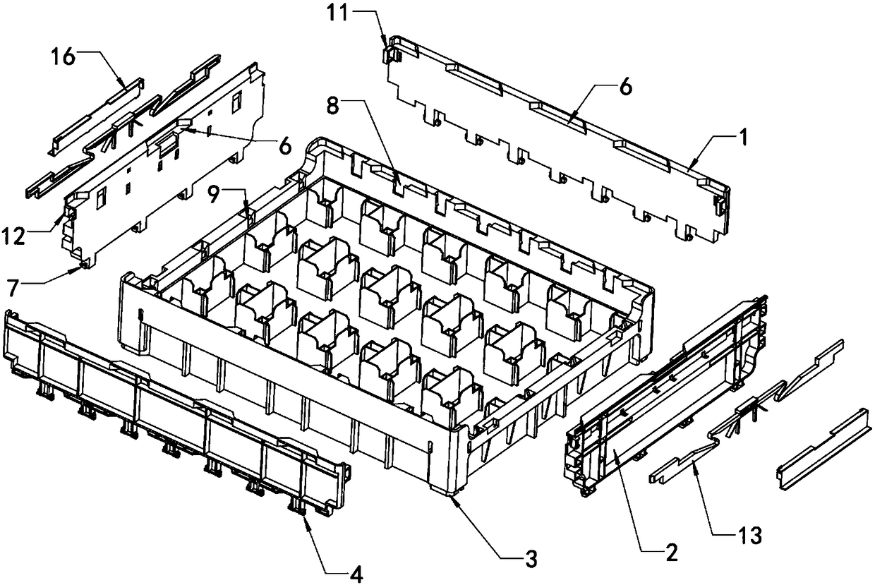 Foldable, stackable and traceable turnover box