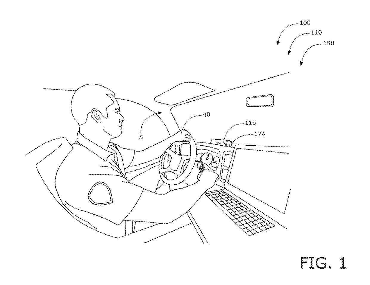 Non-obtrusive oncoming emergency vehicle prewarning system