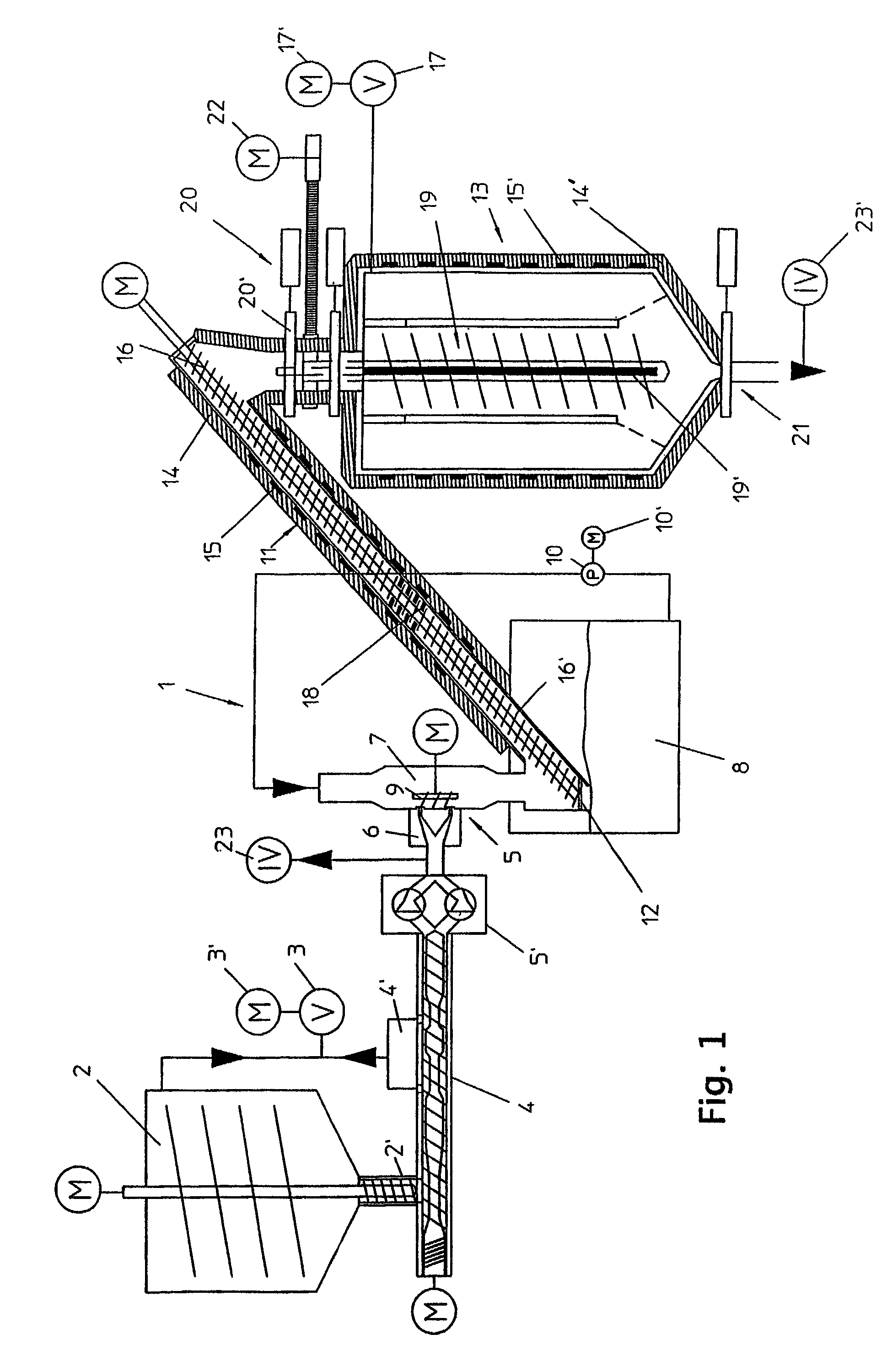 Method and apparatus for increasing an intrinsic viscosity of polyester