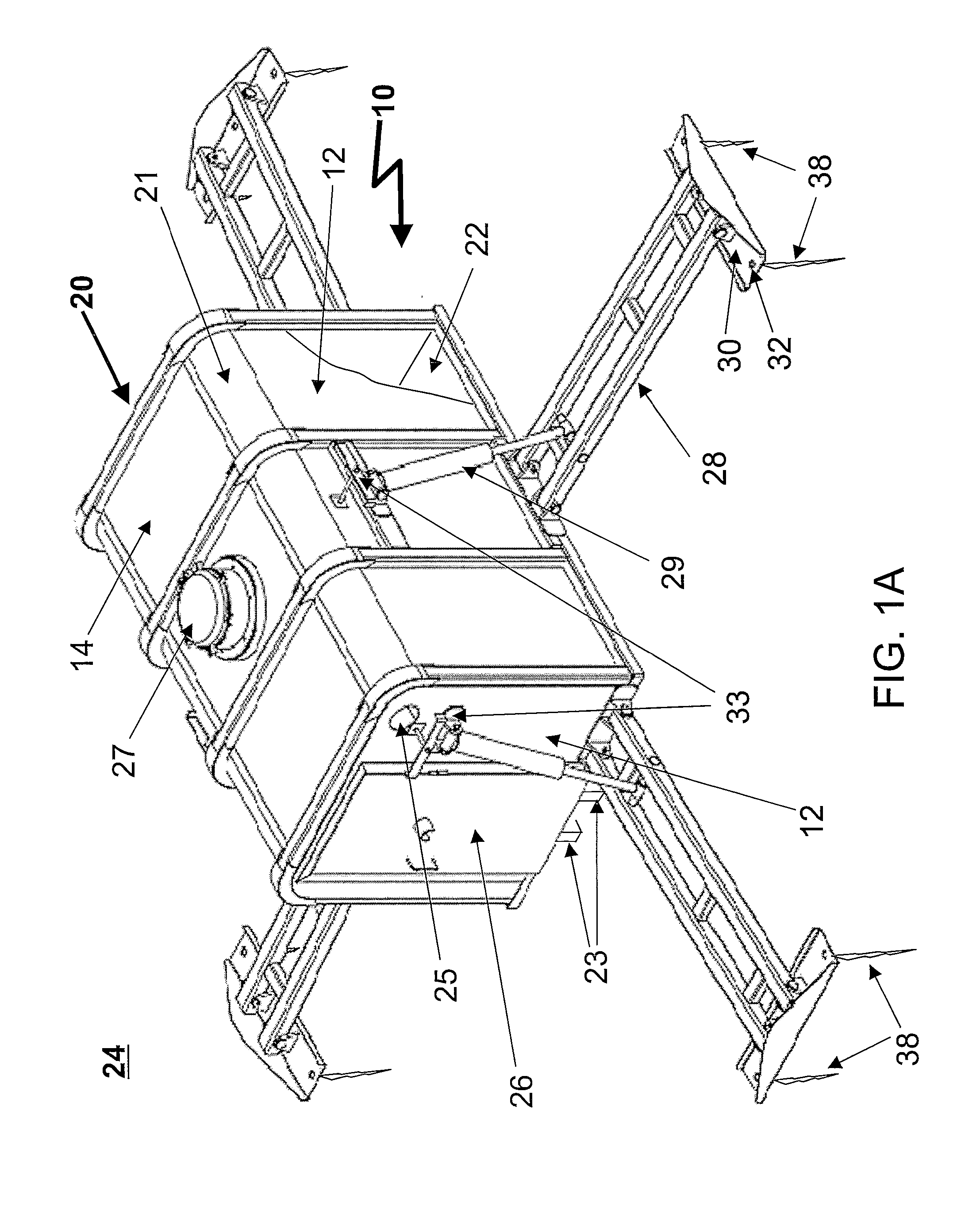 Re-deployable mobile above ground shelter